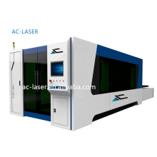 Automatic 4kw fiber laser cutting machine with low price